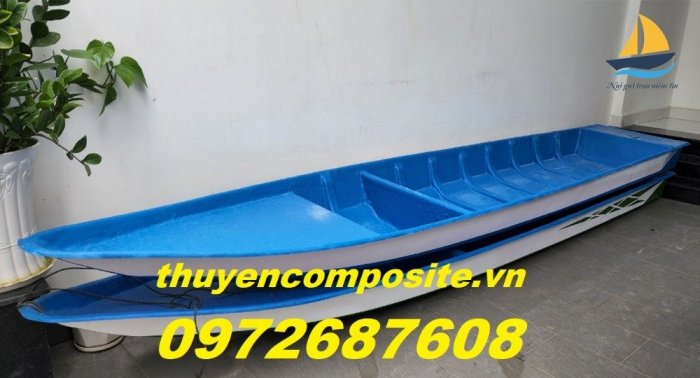 Xưởng sản xuất xuông câu cácomposite, cano composite, vỏ lãi, thuyền composite giá rẻ tại Đồng Nai7
