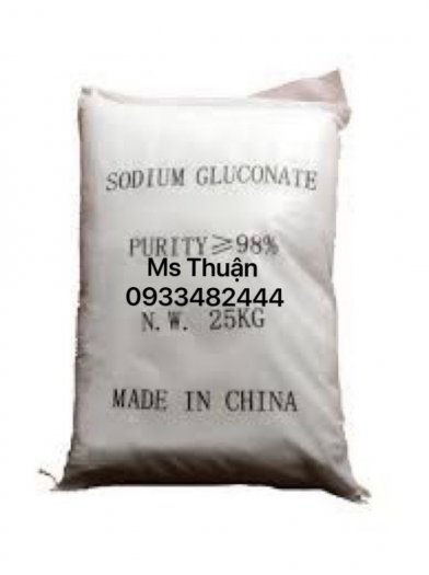 Sodium gluconate 98% min, trung quốc, phụ gia bê tông ,c6h11o7na4