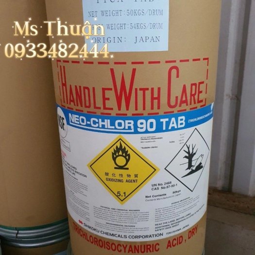 Tcca 90% chlorine nhật,trichloroisocyanuric acid3