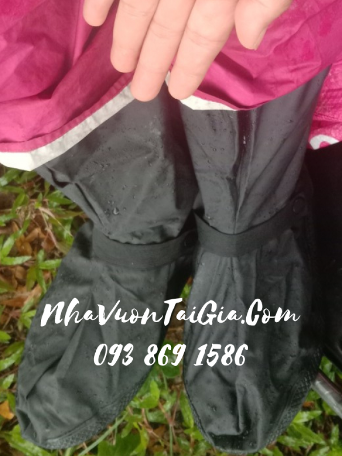 Bọc giày dép đi mưa cổ cao Nhà Vườn Tại Gia -093 869 15860