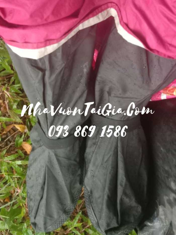 Bọc giày dép đi mưa cổ cao Nhà Vườn Tại Gia -093 869 15862
