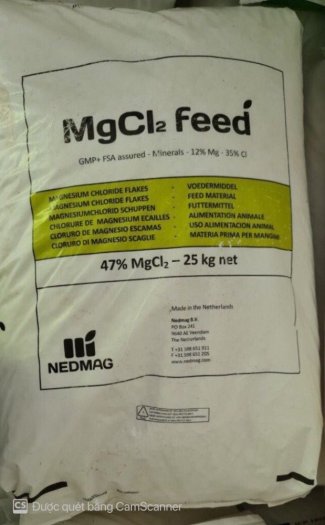 Magnesium chloride feed (MgCl2) – Nedmag/Hà Lan0