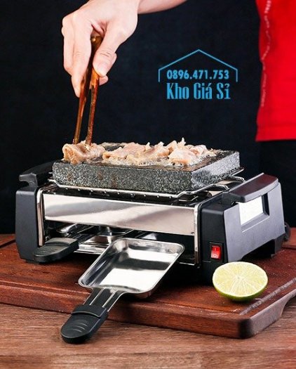 Bán bếp nướng thịt bằng đá sử dụng điện kiểu Hàn Quốc cho gia đình