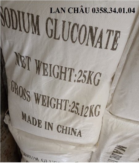 Bán Sodium Gluconate gía sĩ (SG) - Ms Lan Châu 0358.34.01.042