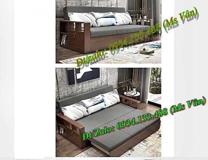 Sofa giường gỗ thông minh cao cấp đẹp và hot nhất hiện nay12