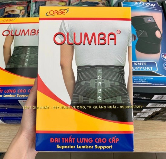 Đai lưng hỗ trợ cột sống Orbe Olumba1