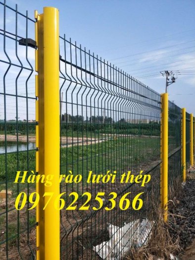 Hàng rào lưới thép ,hàng rào chấn sóng,hàng rào gập hai đầu1