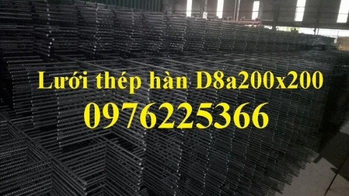 Lưới đổ sàn bê tông D8a 200x200,lưới thép xây dựng giá rẻ7
