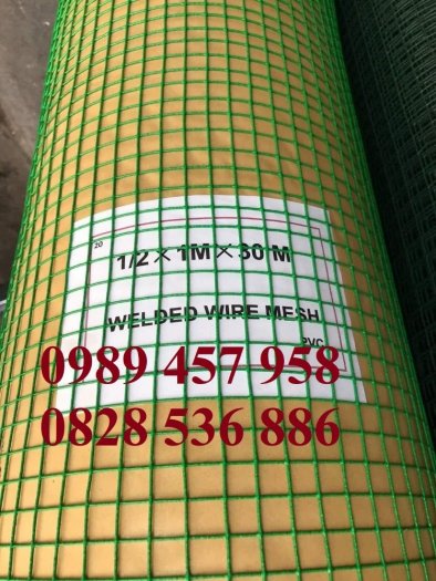 Lưới bọc nhựa, lưới hàn hàng rào D3 50x50, Lưới Inox đan 3045