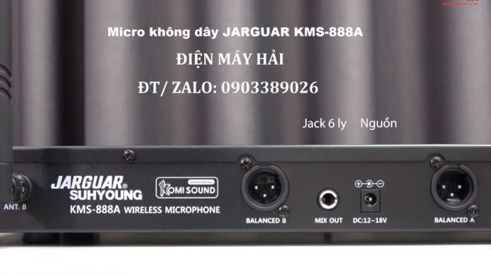 Micro không dây Jarguar Suhyoung KMS-888A hàng Korea giá tầm trung4
