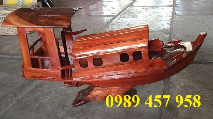 Mẫu thuyền gỗ trang trí, Thuyền gỗ chèo tay16