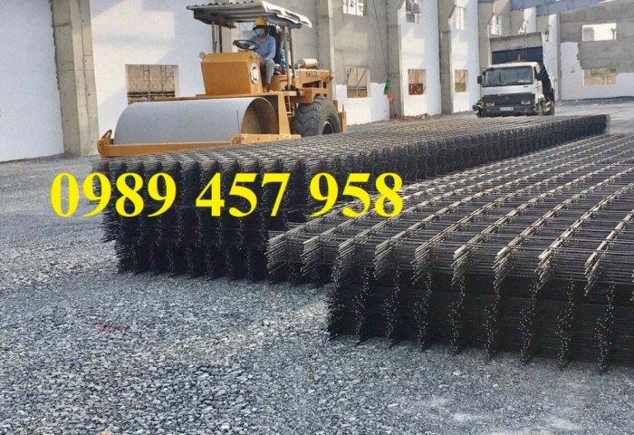 Nhà sản xuất lưới hàn chập phi 6 đổ bê tông ô 100x100, 150x150, 150x200, 200x200, 250x2507