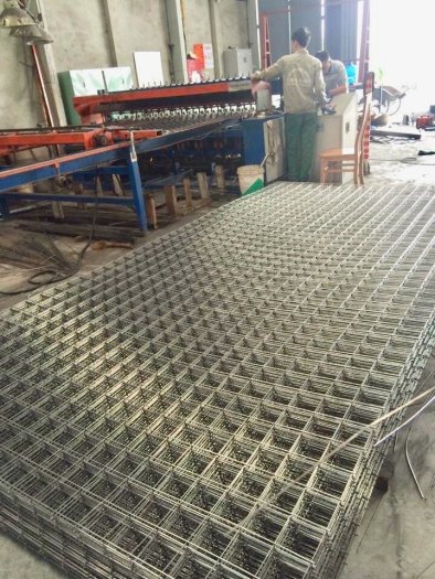 Nhà sản xuất lưới hàn chập phi 6 đổ bê tông ô 100x100, 150x150, 150x200, 200x200, 250x2501