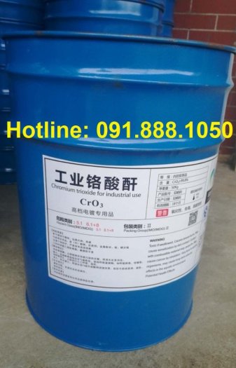Bán Chromium trioxide – CrO3 (China), 50Kg/thùng0