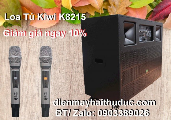 Loa tủ Karaoke Kiwi K8215 với kích thước hoành tráng, công suất khủng4
