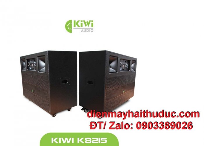 Loa tủ Karaoke Kiwi K8215 với kích thước hoành tráng, công suất khủng3