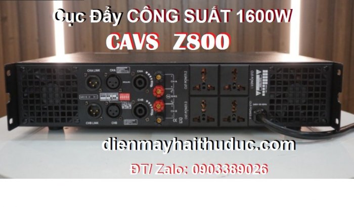 Cục Đẩy CAVS Z800 công suất đạt 1200W hàng chính hãng nhập khẩu3