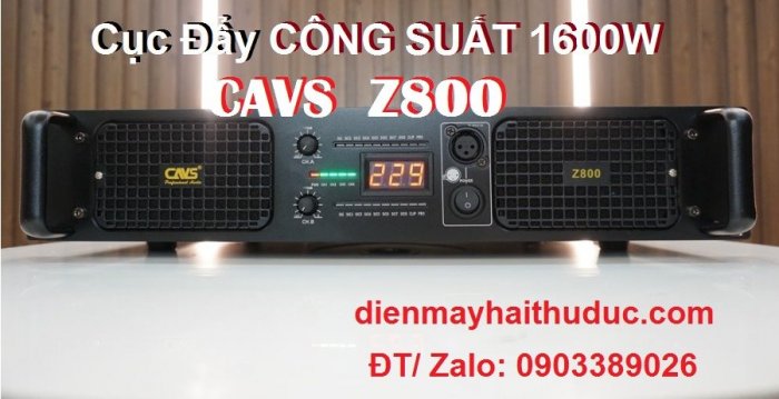 Cục Đẩy CAVS Z800 công suất đạt 1200W hàng chính hãng nhập khẩu1