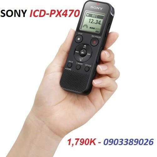 Máy ghi âm Sony ICD-PX470 thương hiệu chính hãng Sony4
