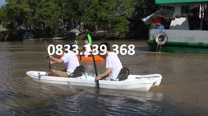 Thuyền Kayak đơn, kayak đôi cho người đam mê chèo thuyền, rèn luyện thể thao.5
