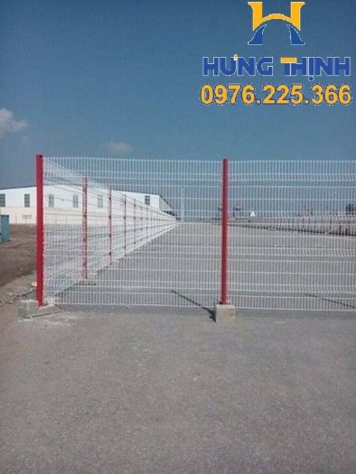Hàng rào lưới thép hàn mạ kẽm và sơn tĩnh điện,báo giá hàng rào lưới thép mới nhất15