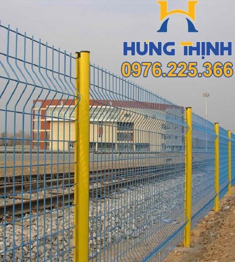 Hàng rào lưới thép hàn mạ kẽm và sơn tĩnh điện,báo giá hàng rào lưới thép mới nhất14