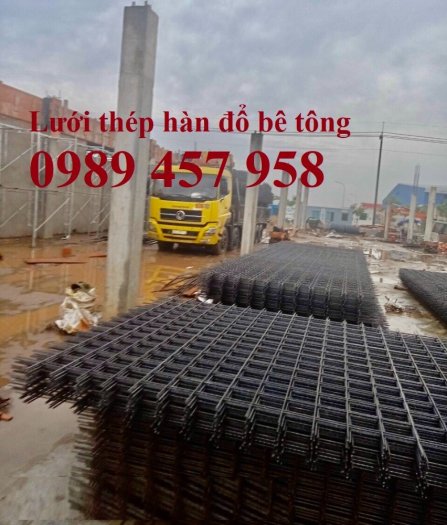 Sản xuất Lưới thép hàn D6 150x150, D5 200x200, D6 150x150, D6 100x200 3 ngày giao hàng25