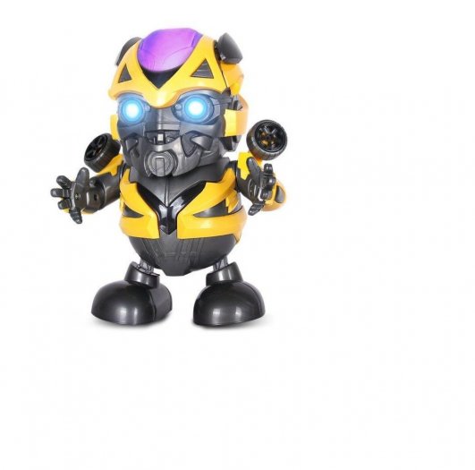 Đồ chơi robot bumblebee nhảy nhạc có đèn0