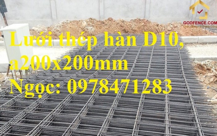 Ứng dụng của lưới thép hàn D1, D2, D3, D4 trong các công trình xây dựng.3