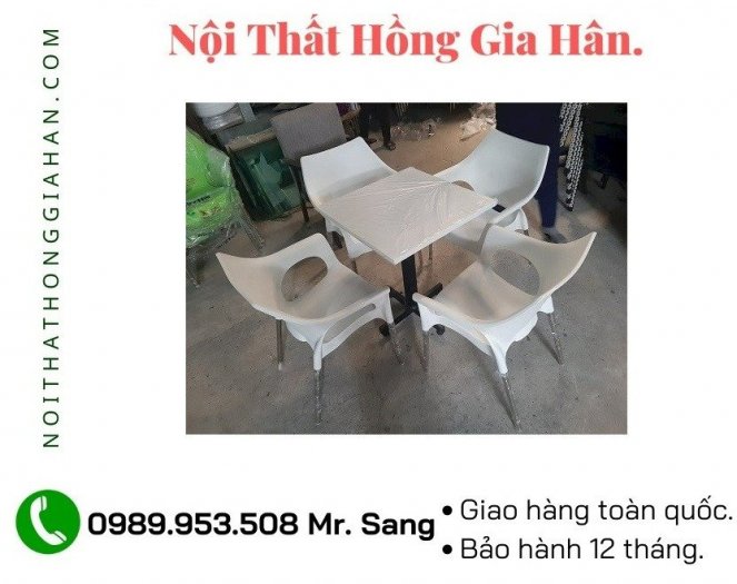 Bọ bàn ghế nhựa đúc Nữ Hoàng siêu bền, siêu rẻ, siêu đẹp Tp.HCM Hồng Gia Hân C4133