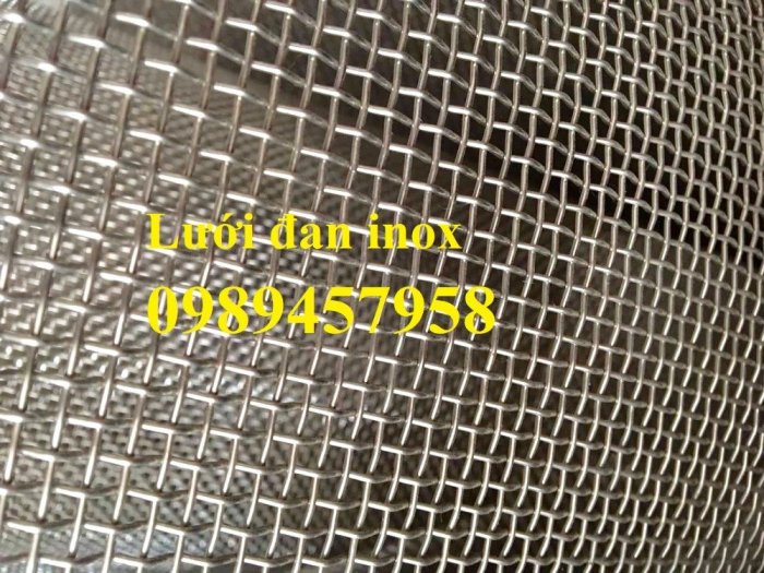 Gia công lưới inox đan, lưới inox hàn 304, 201 và 316 dây 1ly, 2ly, 3ly19