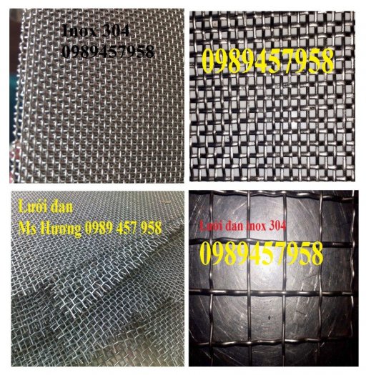 Gia công lưới inox đan, lưới inox hàn 304, 201 và 316 dây 1ly, 2ly, 3ly4