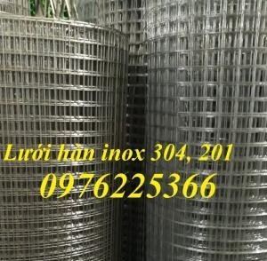 Lưới hàn inox 304 - Lưới hàn ô vuông inox 50x50mm5