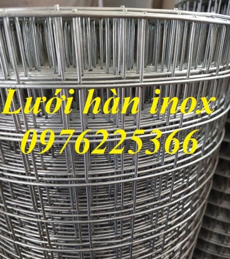 Lưới hàn inox 304 - Lưới hàn ô vuông inox 50x50mm4