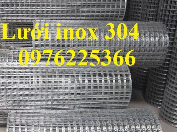 Lưới hàn inox 304 - Lưới hàn ô vuông inox 50x50mm3