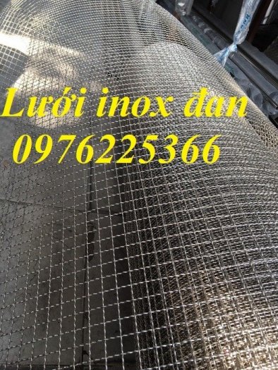 Lưới đan inox 304 ,lưới inox 304 đan ô vuông31