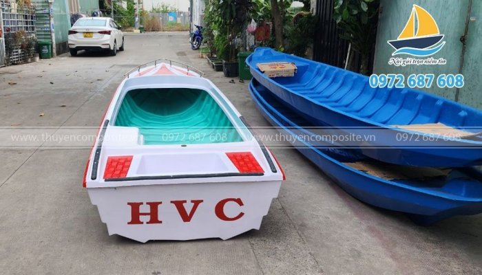 Vỏ cano composite, thuyền cano composite, xuồng cano composite giá rẻ8