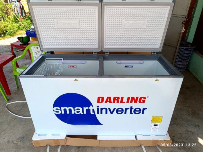 Tủ đông mát Darling Smart Inverter DMF-4699WSI 450 lít, mới 100% bảo hành hãng 02 năm GIÁ KHO1