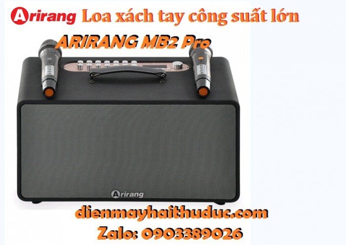 Loa xách tay Arirang MB2 Pro hàng đẳng cấp PRO của Arirang2