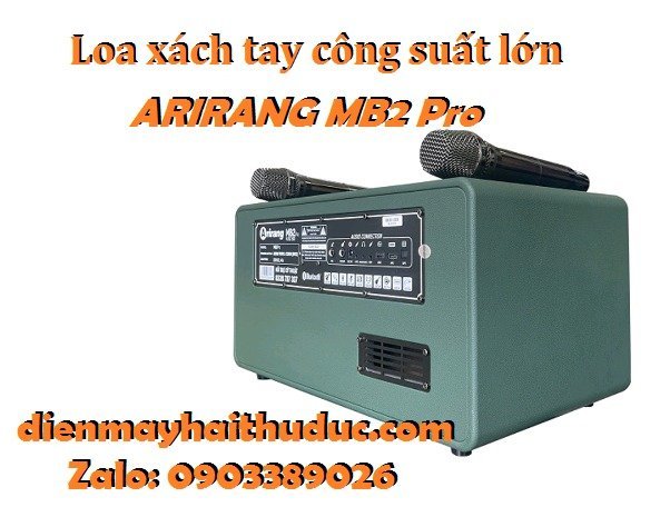 Loa xách tay Arirang MB2 Pro hàng đẳng cấp PRO của Arirang1
