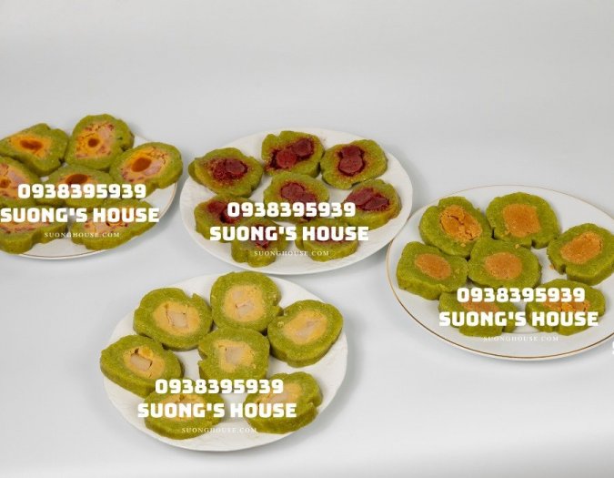 Đặt bánh tét Trà Cuôn ngon tại  TPHCM - bánh tét đậu xanh Suong's House5