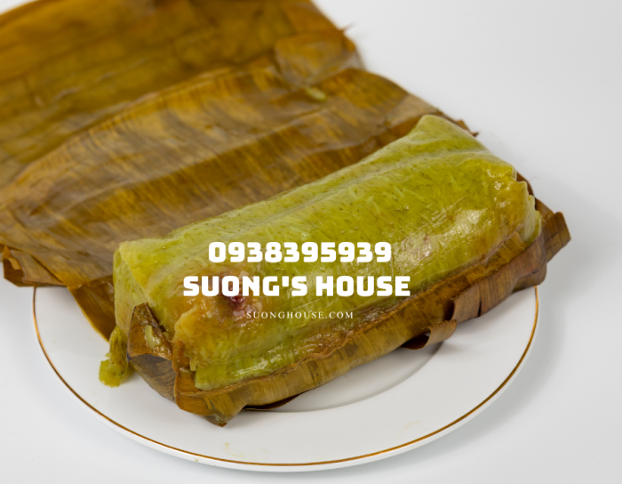 Bánh tét Trà Cuôn Trà Vinh, lá chuối, lá cẩm, 3 màu, ngũ sắc ngon -Suong's House23