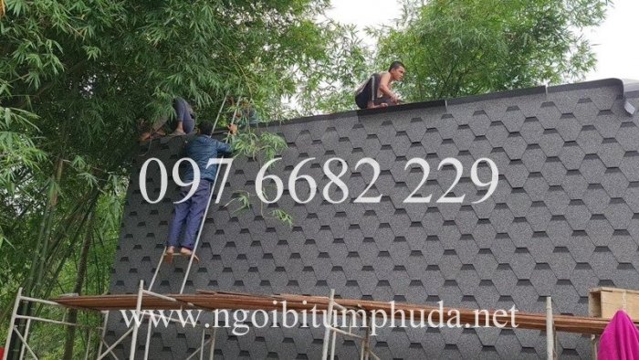 Ngói bitum CNX vật liệu mới cho mái nhà4