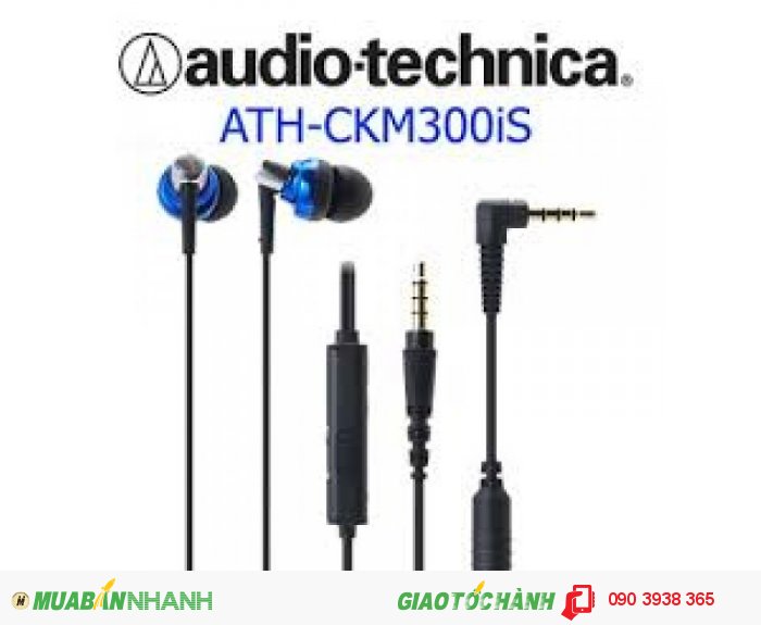 Tai nghe monitoring Audio Technica ATH-CKM300iS