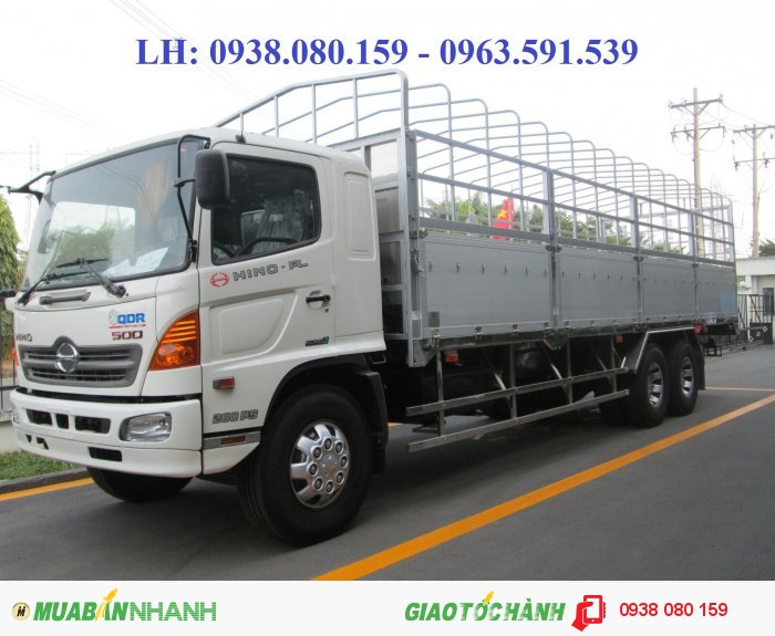 Bán xe tải Hino 15 tấn/15t 3 chân giá rẻ nhất thị trường