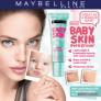 KEM DƯỠNG TRANG ĐIỂM TRẮNG HỒNG BABY SKIN TUÝP XANH 40G