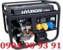 Máy phát điện Hyundai HY 6000LE,máy phát điện gia đình nhập khẩu Hàn Quốc