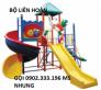 Sản xuất cầu trượt ngoài trời, cầu tuột ngoài trời giá rẻ, cầu trượt xích đu bằng nhựa
