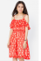 Đầm maxi 2 dây- đỏ- AD240