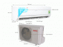 Máy lạnh mới giá gốc  100% Sanyo KC09-BG